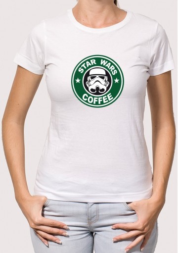 Camiseta Star Wars Coffee - Camisetas Para